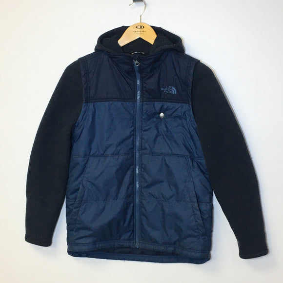 The North Face Kids Fleece Puffer Sweater - Large - Pre-owned - 9JDRXD