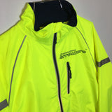 Arrowhere Mens Hi-Vis Waterproof Cycling Jacket - Size XL - Pre-Owned - A62ZFK