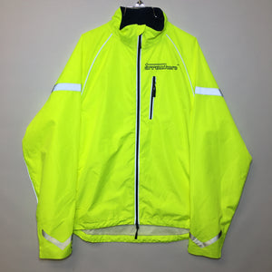 Arrowhere Mens Hi-Vis Waterproof Cycling Jacket - Size XL - Pre-Owned - A62ZFK
