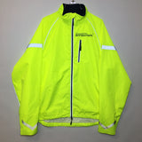 Arrowhere Mens Hi-Vis Waterproof Cycling Jacket - Size XL - Pre-Owned - A62ZFK
