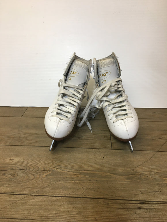 Graf Youth Girls Figure Skates - Size: 36 - Pre - Owned - ADPZEC