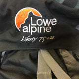 Lowe Alpine Multi-Day Backpack - 75 + 20 litre - Pre - Owned - AX1RYV