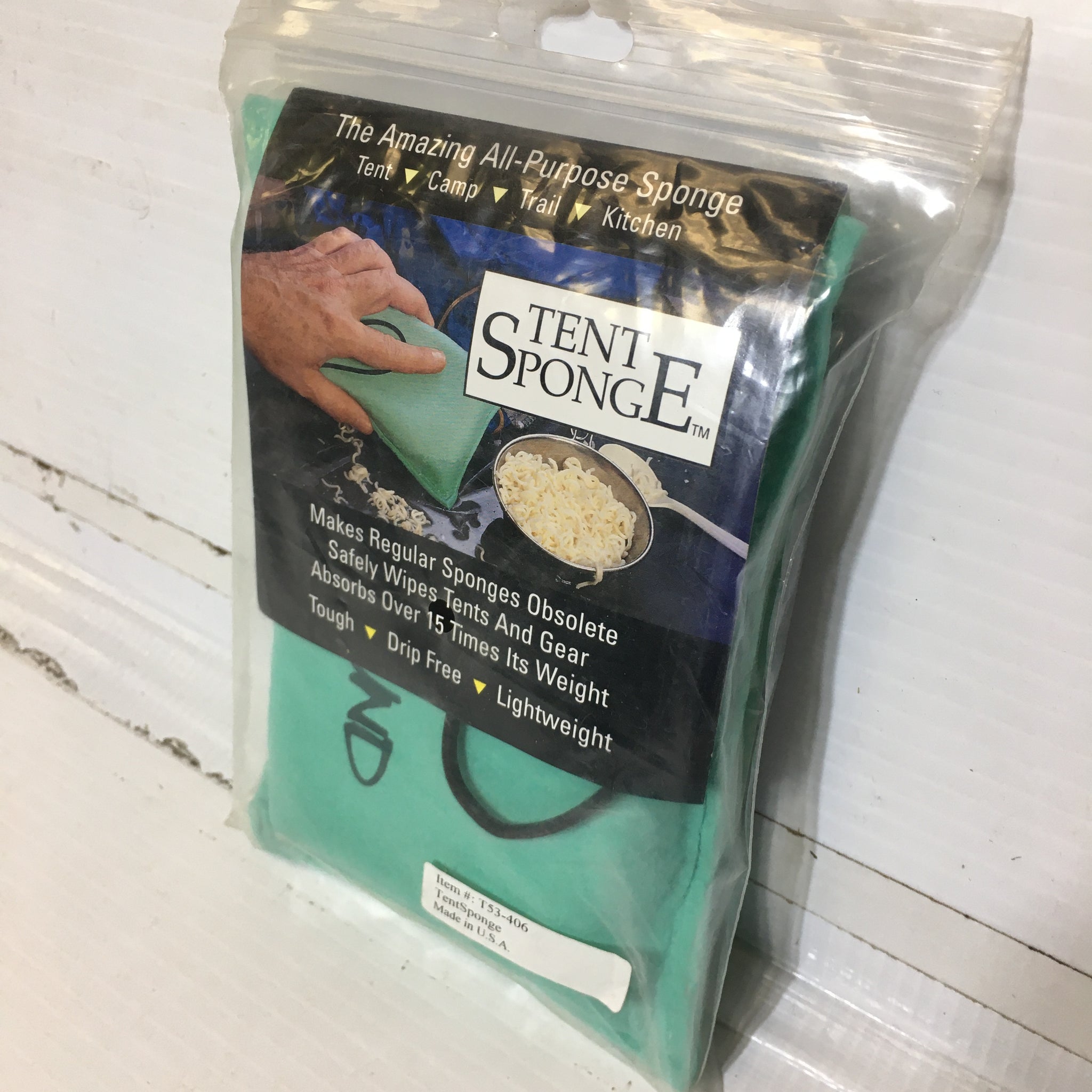 The Tent Sponge - New with Tags