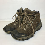 Oboz Mens Waterproof Leather Hiking Boots - Approx. Size 10 - Pre-owned - B4N8AG