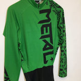Twin Six Metal Men's Padded Cycling One Piece - Size: Large - Pre-Owned - BRH1PE