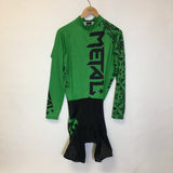Twin Six Metal Men's Padded Cycling One Piece - Size: Large - Pre-Owned - BRH1PE