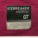 Icebreaker Womens Half Zip Baselayer - Size Large - Pre-Owned - C63UET