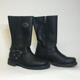 Harley Davidson Women's Lily Leather Riding Boots - Size 8.5 - Pre-owned - CJSB8B