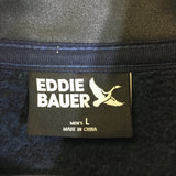 Eddie Bauer Men's Pullover 1/4 Zip Sweater - Size: Large - Pre-Owned - CT6KDX