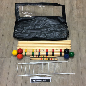 Gamecraft Croquet Set - Size 24in Mallets - Pre-Owned - CY9RWY