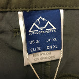 CWP Women Hiking Pants - Size: 32 - Pre-Owned - BG6SB3