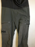 Helly Hansen Women Oden Mountain Bib Ski Pants (Small holes lower R. Leg) - Size Large - Pre-Owned - DKUJ8R