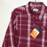 Columbia Womens UPF Plaid Button Up - Medium - Pre-owned - DTDJF2