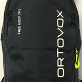 Black Ortovox Free Rider 20 S - 20 Litre - Pre-owned - DV99J3