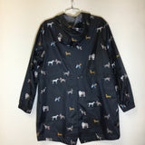 Joules Women's Hooded Rain Coat - Large - Pre-Owned - EE198A