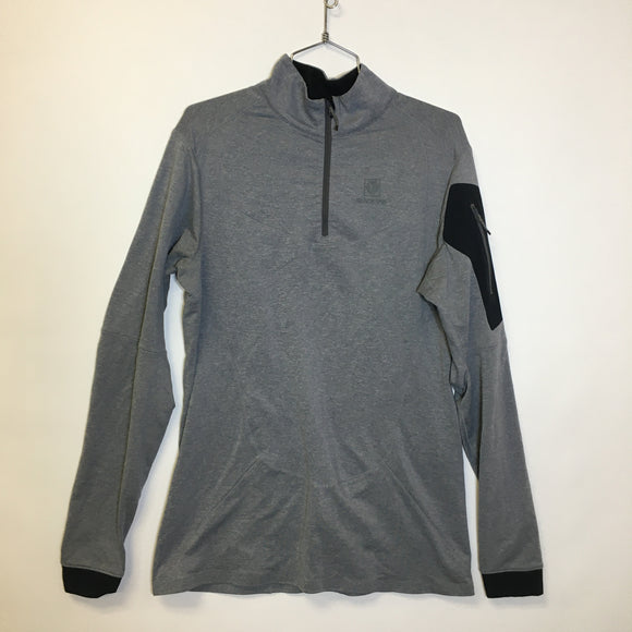 Black Yak Men's 1/4 Zip Fleece Lined Pullover - Size Medium - EPHHV9