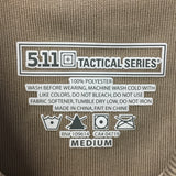 5.11 Men's 1/4 Button Up Tactical Shirt - Size M - Pre-Owned - EYE4DQ