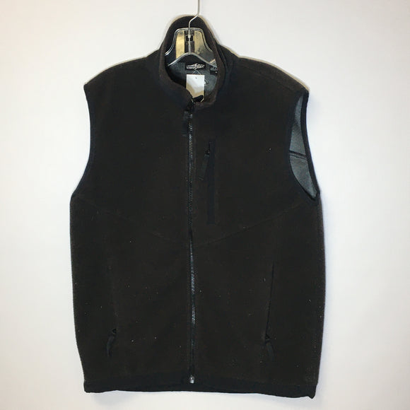 White Sierra Men Fleece Vest - Size Medium - Pre-Owned - F4SV7