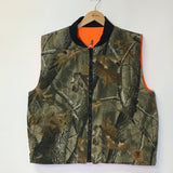 Bob Allen Mens Reversible Insulated Hunting Vest - Size Medium - Pre-Owned - F6E5Z8