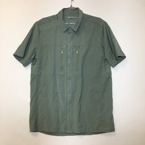 Icebreaker Men's Merino Button Up Short Sleeve Shirt - Size Large - Pre-Owned - FKK8AJ