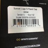 Outdoor Research Unisex Sunset Logo 5 Panel Ball Cap - Size O/S - Pre-owned - FXEHHV