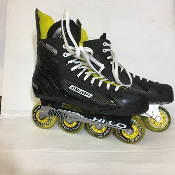Bauer Dart Roller Hockey Inline Skates - Size 12 - Pre-Owned - G4UTS6