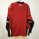 Reebok Premier Calgary Flames "Home" Jersey - Size: Large - Pre-Owned - GAVU4R