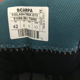 Scarpa Men's Kailash Treck GTX Hiking Boot's - Size EUR 42 - Pre-Owned - GN4H7J