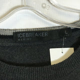 Icebreaker Mens LS Crew Neck Merino Sweater - Size Large - Pre-Owned - GPH64P