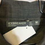 Icebreaker Mens Merino Wool Button-up - Medium - Pre-owned - GPLYG2