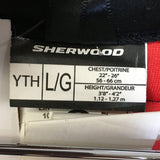 Sherwood Code Hockey Shoulder Pads - Size YLarge - Pre-Owned - GT271K