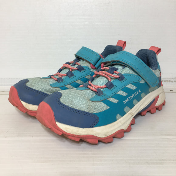 Merrell Kids Moab Speed 2 Low Waterproof Hiking Shoes - Size 1 - Pre-Owned - H314UC