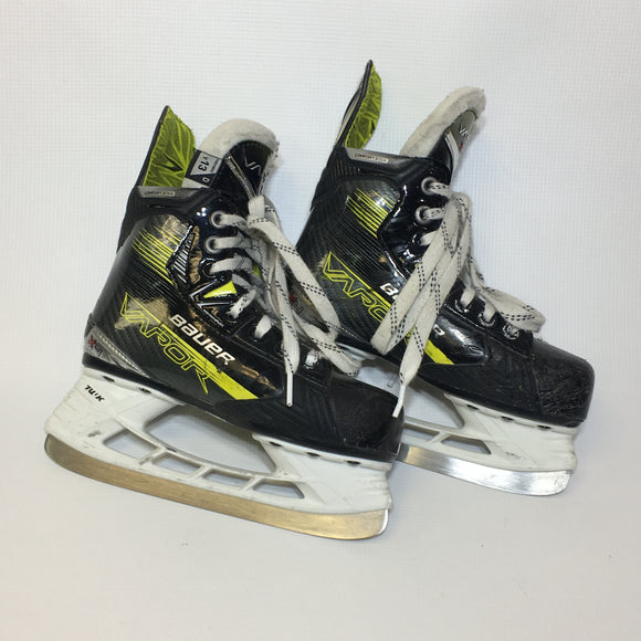 Bauer Vapor X4 Kids Hockey Skates- Size: Y13 - Pre-Owned - H4PXSN
