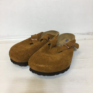 Birkenstock Boston Suede Leather Clog - Size EU39 - Pre-owned - H6473L