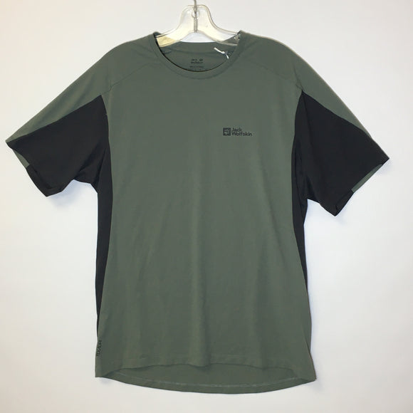 Jack Wolfskin Men T-Shirt - Size Medium - Pre-Owned - With Tags Attached - H8G3S4
