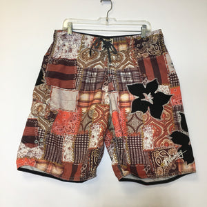 Billabong Men's Swimming Shorts - Size 34 - Pre-Owned - J2T6LX