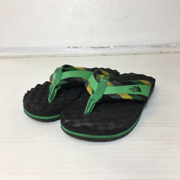 The North Face Kid's Flip Flops - Size Y10 - Pre-owned - J6Q8NR