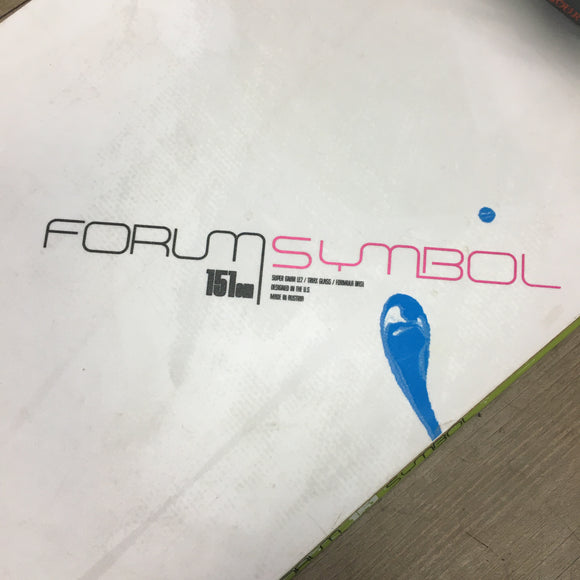 Forum Symbol Snowboard - 151cm - Preowned - JRRL46