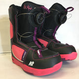 Lil Kat Youth Snowboard Boots - Size Yth 13 - Pre-Owned - JW16DK