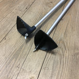 Komperdell Nordic Classic XC Ski Poles - Size 125cm - Pre-Owned - K669WN