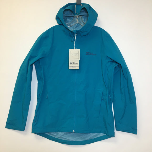 Jack Wolfskin Men Rain Jacket - Size Medium - Pre-Owned - KDXLHP