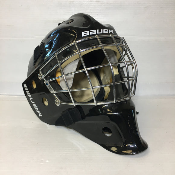 Bauer Junior NME3 Goalie Helmet - Size 6.5-7 1/8 - Pre-owned - KP37GZ