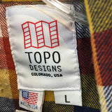 Topo Youth Long Sleeve Flannel - Size Large - Pre-owned - KPVBTD