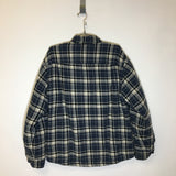 Wrangler Mens Lined Button Up Long Sleeve Flannel Shirt - Size Medium - Pre-Owned - KQAALB