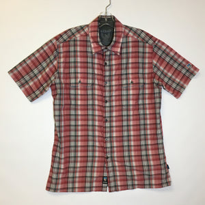 Kuhl Mens Eluxur Button Up Short Sleeve Shirt - Size Medium - KUZLRL