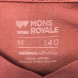 Mons Royale Womens Merino Wool T-Shirt - Size Medium - Pre-Owned - KZDDWT