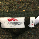 Fjallraven Lada Mens Wool Blend Cardigan Sweater - Size Medium - Pre-Owned - L7P175