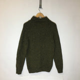 Fjallraven Lada Mens Wool Blend Cardigan Sweater - Size Medium - Pre-Owned - L7P175