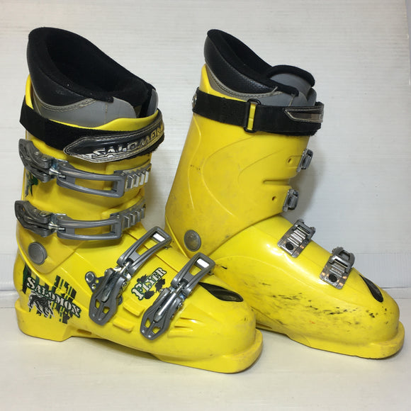 Salomon Jr Flyer Energyzer 70 Ski Boots - Size 24-24.5/285 mm - Pre-owned - LAX33J