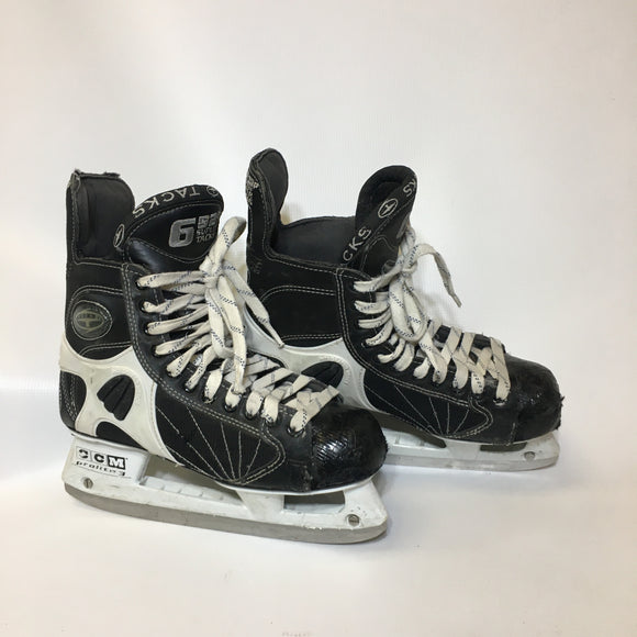 CCM Kids Super Tacks 652P Hockey Skates - Size 6 - Pre-Owned - LH1KA6